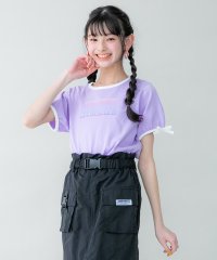 JENNI belle/【WEB限定】防蚊グラデロゴショート丈Tシャツ/506082620