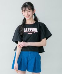 JENNI belle/【WEB限定】防蚊すそドロストショート丈Tシャツ/506082621