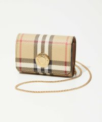 BURBERRY/バーバリー BURBERRY  8066057 A7026 レディース 財布 二つ折り財布 スモール ミニ財布 チェーン レザー 軽量 小さめ プレゼント ギフ/506082663