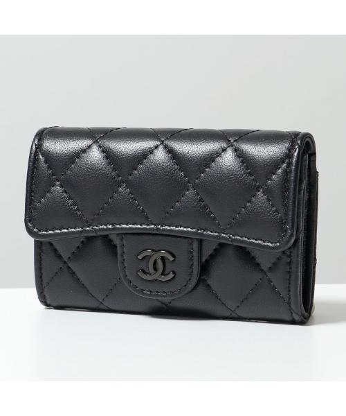 CHANEL カードケース AP0214 B06311 MATELASSE ソーブラック CHANEL カードケース AP0214 B06311 MATELASSE ソーブラック
