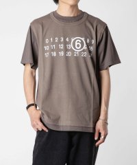 MM6 Maison Margiela/エムエム6 MM6 SH0GC0001 STJ391 Tシャツ T－SHIRT メンズ メゾンマルジェラ 半袖 カットソー クルーネック 春夏 コットン 綿 レ/506082794