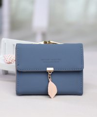 Dewlily/三つ折りミニ財布 レディース 10代 20代 30代 韓国ファッション カジュアル コンパクト かわいい 上品 プレゼント 贈り物 チャーム オフィス/506083138