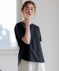 NIJYUSANKU/【洗える】ALBINIコーコラン シャツテール Tシャツ/506083497