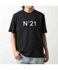 N°21/N°21 Tシャツ F131 4157 クルーネック 半袖 ロゴ プリント/506083539