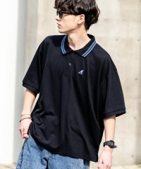 Rocky Monroe/KANGOL カンゴール ポロシャツ 半袖 メンズ レディース 鹿の子 カノコ オーバーサイズ ビッグシルエット ゆったり ワイド 通気性 清涼感 シンプル 無/506083605