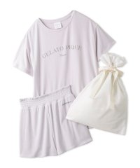 gelato pique/【ラッピング済み】フェミニンロゴTシャツ＆ショートパンツSET/506083631