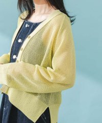 URBAN RESEARCH ROSSO/ショートメッシュカーディガン/506083691