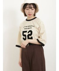 Samansa Mos2/【KELTY×Samansa Mos2】5分袖リンガーTシャツ/506083798