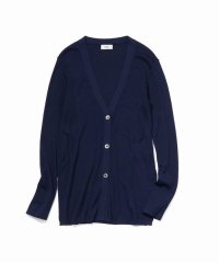 ROPE'/【WEB限定】Washable Silk Vネックリブロングカーデガン/506083835