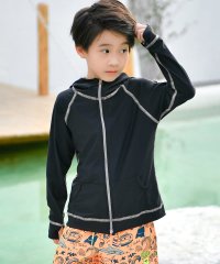 TeddyShop/テディショップ Teddyshop キッズ フード付きフロントジップ長袖ラッシュガード/504923758