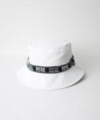 ar/mg/【73】【13090】【it】【SY32 by SWEET YEARS】TAPE LOGO BUCKET HAT/505163747