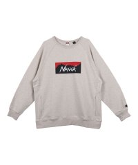 NANGA/ NANGA ナンガ トレーナー スウェット エコ ハイブリット ボックスロゴ メンズ ECO HYBRID BOX LOGO SWEATSHIRT ホワイト /505231812