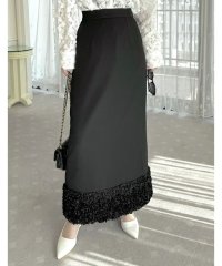 Re:EDIT/ミズム MEISM [2024SS PRE ORDER][MEISM by ][低身長サイズ有]フラワーモチーフナロースカート/506051778