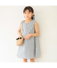 branshes/【WEB限定/DRC/綿100％】総柄ノースリーブワンピース/506055724