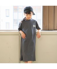 branshes/【WEB限定/DRC/お肌に嬉しい綿100％】サイドスリット半袖ワンピース/506055725