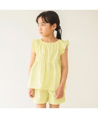 branshes/【WEB限定/DRC】袖フリル総柄セットアップ/506055726