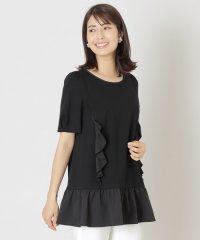 TO BE CHIC/ストレッチポンチ チュニックカットソー/506062508