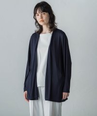 la.f.../【大きいサイズ】シルク混カットカーディガン≪手洗い可能≫/506079805