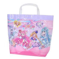 cinemacollection/わんだふるぷりきゅあ！ プールバッグ ビーチバッグ プリキュア マルヨシ ビニール 角型 海プール レジャー用品 アニメキャラクター グッズ /506083217