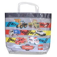 cinemacollection/トミカ プールバッグ ビーチバッグ TOMICA マルヨシ ビニール 角型 海プール レジャー用品 キャラクター グッズ /506083218