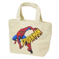 cinemacollection/スパイダーマン ランチバッグ 保冷保温バッグ ロゴ MARVEL スモールプラネット お弁当かばん キャラクター グッズ /506083330