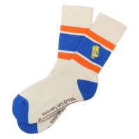 cinemacollection/シンプソンズ 女性用靴下 Old School Socks レディースソックス バート フェイスB スモールプラネット オールドスクールソックス キャラクター /506083348