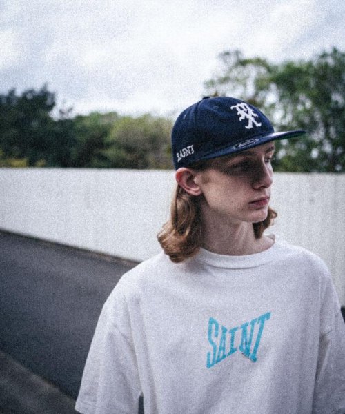 SAINT MICHAEL×New Era キャップ