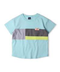 Crescent/【子供服】 crescent (クレセント) 異素材切替ビックシルエット半袖Tシャツ 80cm～130cm N32810/506084250