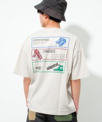 RAT EFFECT/ラット エフェクト RAT EFFECT CONVERSE 別注スニーカー柄バックプリントTシャツ/506084454