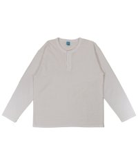 Good On/グッドオン Good On Good On グッドオン Tシャツ 長袖 ロンT ヘンリー ネック カットソー メンズ L/S HENLEY TEE ブラック オ/506084668