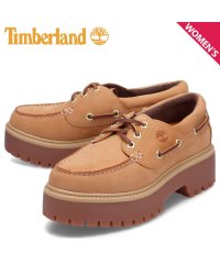 Timberland/ ティンバーランド Timberland デッキシューズ モカシン ストーン ストリート スリーアイ レディース 厚底 STONE STREET 3 EYE ウ/506084739