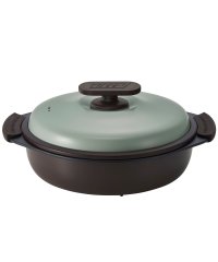 Toffy/トフィー Toffy Toffy トフィー グリルパン グリル鍋 耐熱皿 フタ付き 電子レンジ用 深型 フッ素 コーティング 魚焼き KーMW4/506084742