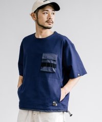 Rocky Monroe/Tシャツ 半袖 メンズ レディース カットソー オーバーサイズ ビッグシルエット ポケット 胸ポケ クルーネック カジュアル アウトドア シンプル リラックス /506084818