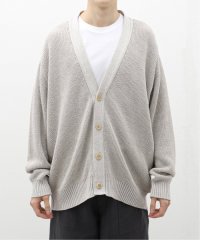 EDIFICE/LA BOUCLE (ラブークル) シルクリネン Space Dyed カーディガン/506085245