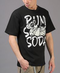 LUXSTYLE/RUMSODA(ラムソーダ)ワッペン刺繍ルーズ半袖Tシャツ/Tシャツ メンズ 半袖 半袖Tシャツ 春 夏 ビッグシルエット ロゴ プリント/506085315