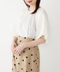 SHIPS Colors WOMEN/SHIPS Colors:〈手洗い可能〉スラブ ボリュームスリーブ ブラウス◇/506087966