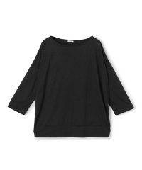 GALERIE VIE/バンブーレーヨン ボートネックTシャツ/506087981