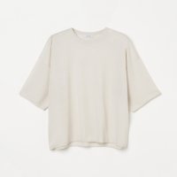 HELIOPOLE/HALF SLEEVE CREW NECK KNIT/506088437