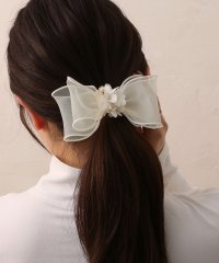 colleca la/コレカラ colleca la ドライフラワー×レイヤードリボン ヘアカフ/ヘアフック/506088880