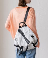 VitaFelice/メッシュ3wayミニリュック【aroco/アロコ】 レディース メッシュバッグ リュックサック メンズ 大きめ a4 トートバッグ ショルダーバッグ バックパッ/505073496