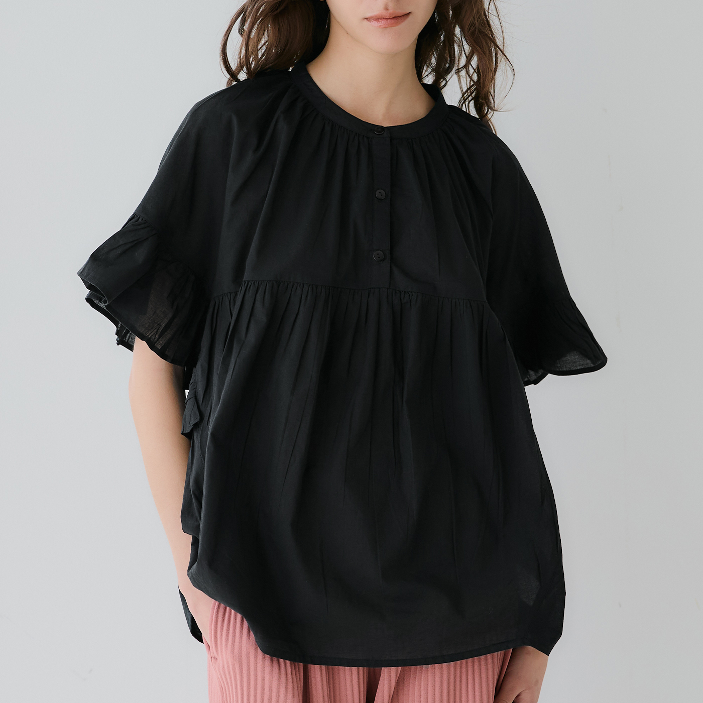 COMME des GARCONS コムデギャルソンCOMME コットンフリルカラー