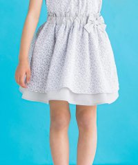 BeBe Petits Pois Vert/【お揃い】プリント柄ガーゼスカート(95~150cm)/506053911