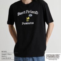  PEANUTS/ピーナッツ PEANUTS スヌーピー ウッドストック Tシャツ 半袖 刺繍 トップス SNOOPY PEANUTS/506084987