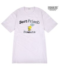  PEANUTS/ピーナッツ PEANUTS スヌーピー ウッドストック Tシャツ 半袖 刺繍 トップス SNOOPY PEANUTS/506084987