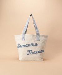 Samantha Thavasa/ロゴリネントートバッグ 大サイズ/506091543