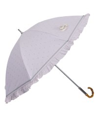 JILL STUART/ジルスチュアート JILLSTUART 日傘 遮光 晴雨兼用 長傘 雨傘 レディース UVカット 遮蔽 紫外線対策 フリル LONG UMBRELLA ブラック/506091690