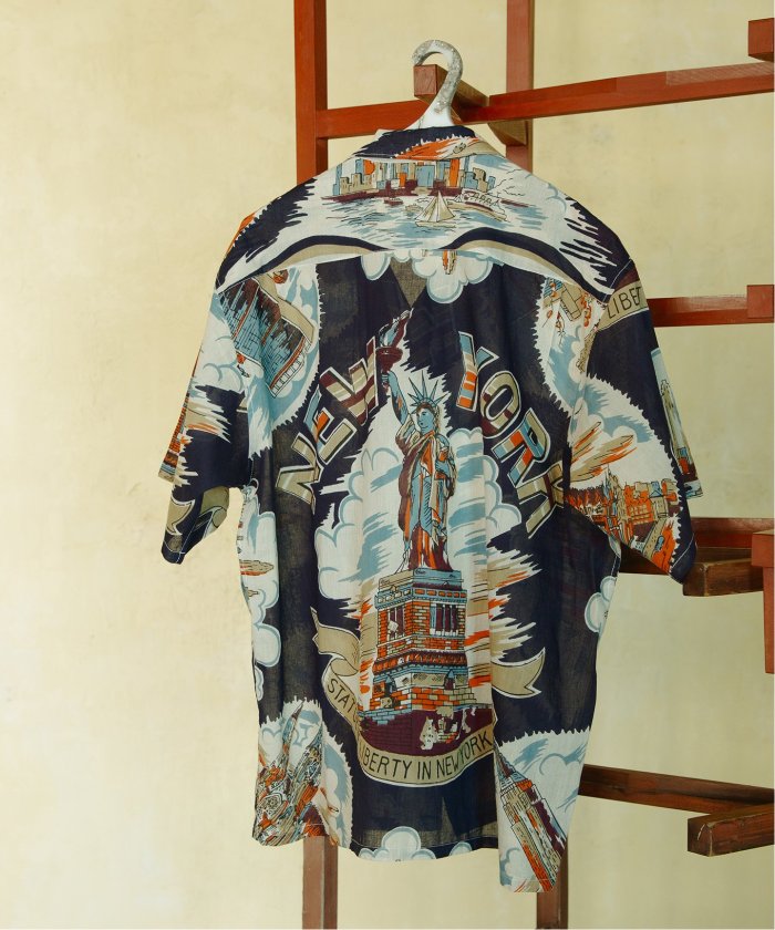 ジャーナルスタンダード　BINDU 半袖シャツ L セール 30%OFF】BINDU / ビンドゥー Indian cotton pattern S/S
