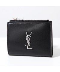 Saint Laurent/SAINT LAURENT 二つ折り財布 575726 0SX0E カサンドラロゴ/506092174