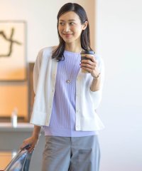 J.PRESS LADIES/【洗える】SILKY COTTON LINEN カーディガン/506093049