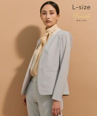 BEIGE，/【L－size】AUDREY / ノーカラージャケット/506093747